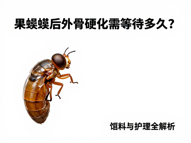 果蝇蜕皮后外骨骼硬化需等待多久？饲料与护理全解析