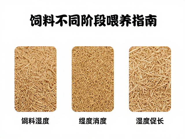 饲料不同阶段喂养指南，保持高湿度促生长