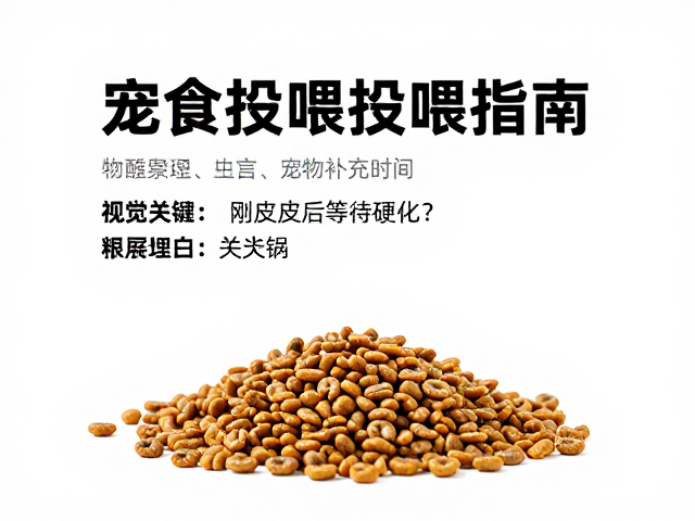 刚蜕皮后等待硬化，如何记录宠物进食时间？饲料投喂指南