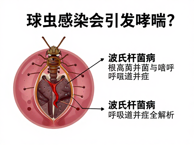 球虫感染会引发哮喘?波氏杆菌病与呼吸道并发症全解析