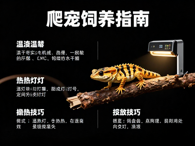 爬宠饲养指南，温湿度、加热灯与树枝的摆放技巧