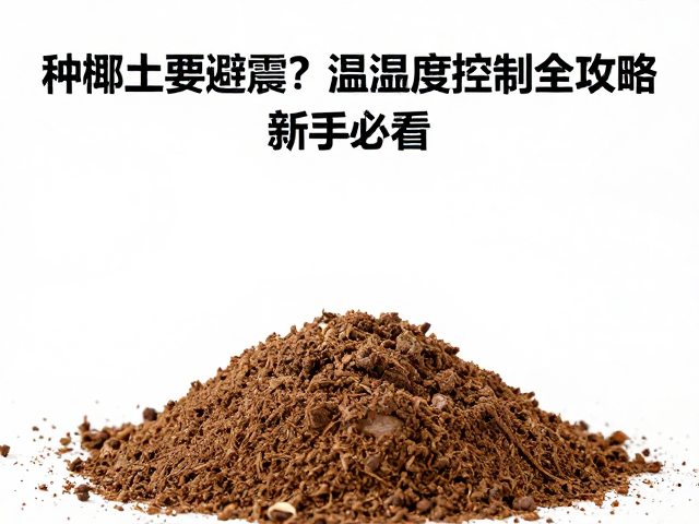 种花用椰土要避震?温湿度控制全攻略,新手必看