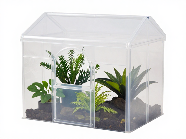 温湿度怎么控？塑料躲避屋，植物装饰打造完美饲养环境