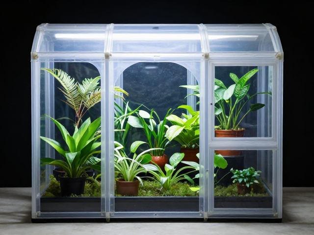 温湿度怎么控？塑料躲避屋，植物装饰打造完美饲养环境