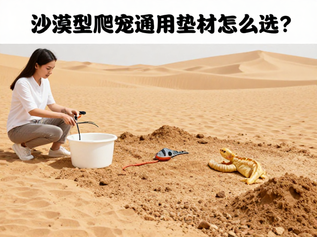 沙漠型爬宠通用垫材怎么选？温湿度控制与铺设全攻略