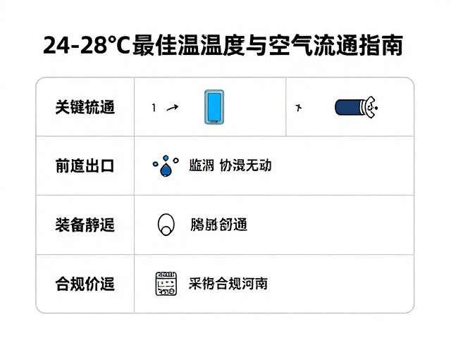 24-28℃最佳温湿度与空气流通指南，打造健康舒适室内环境