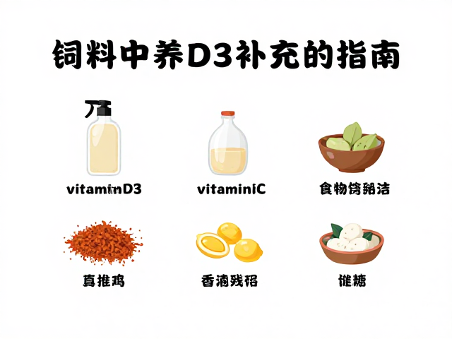饲料中维生素D3补充与食物残留清理指南