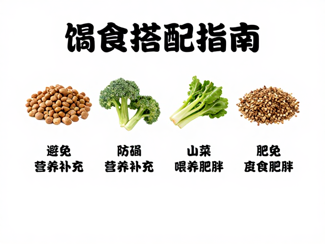 饲料搭配指南,避免不当营养补充,防止宠物过度喂食肥胖