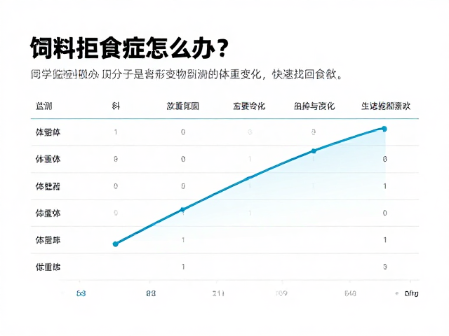 饲料拒食症怎么办？科学监测体重变化，快速找回食欲