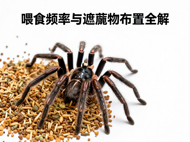 穴居蛛饲养指南，饲料选择、喂食频率与遮蔽物布置全解