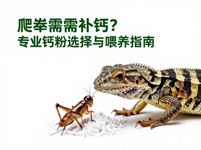 爬行动物喂食蟋蟀需补钙？专业钙粉选择与喂养指南