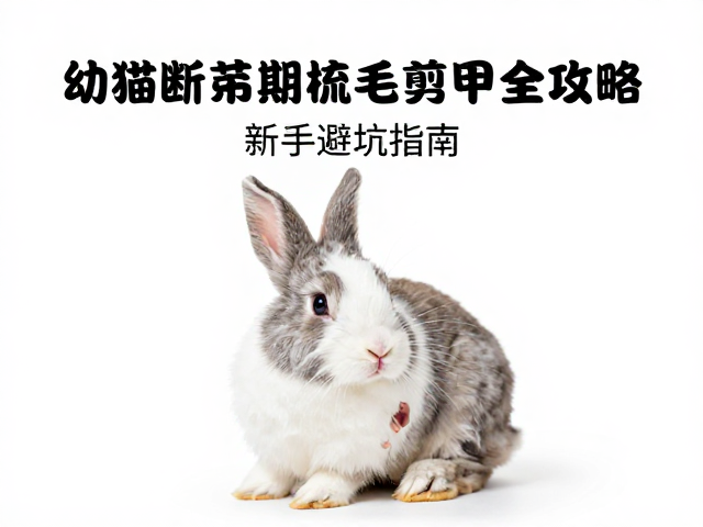 幼兔断奶期梳毛剪甲全攻略,新手避坑指南