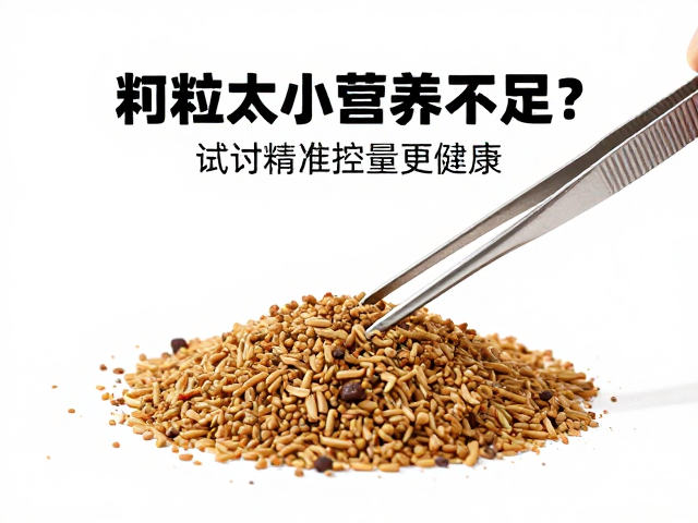 饲料太小营养不足？试试镊子夹持投喂，精准控量更健康