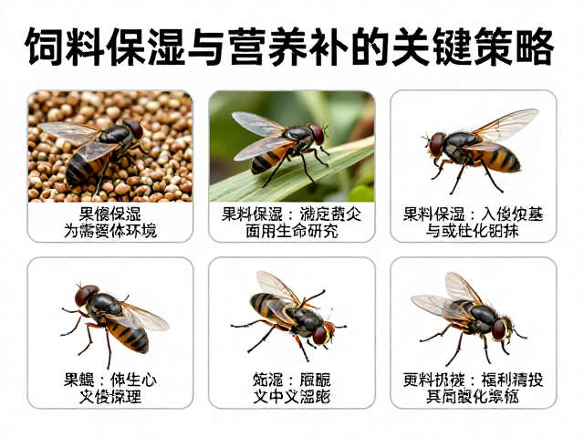 果蝇防治，饲料保湿与营养补充的关键策略