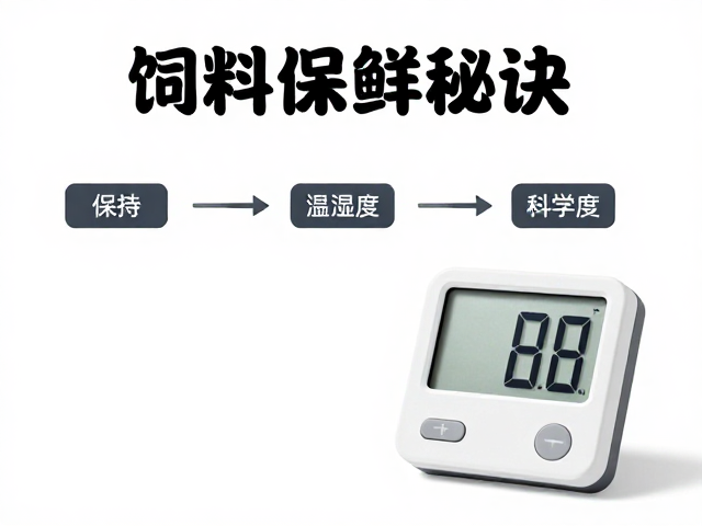 饲料保鲜秘诀，保持高湿度与温湿度计使用指南