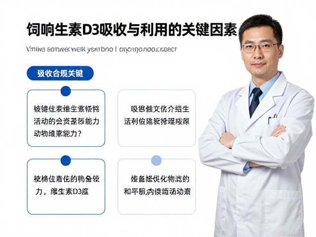 饲料中维生素D3如何提升动物活动能力？专家解析吸收关键