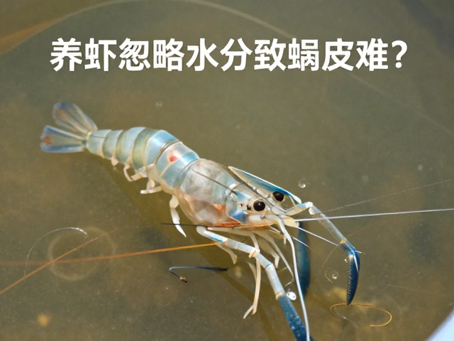 养虾忽略水分致蜕皮难？记录周期助解饲料难题