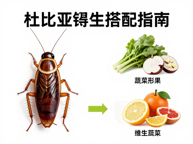 杜比亚蟑螂成体每周1次或每两周1次，最佳饲料搭配指南