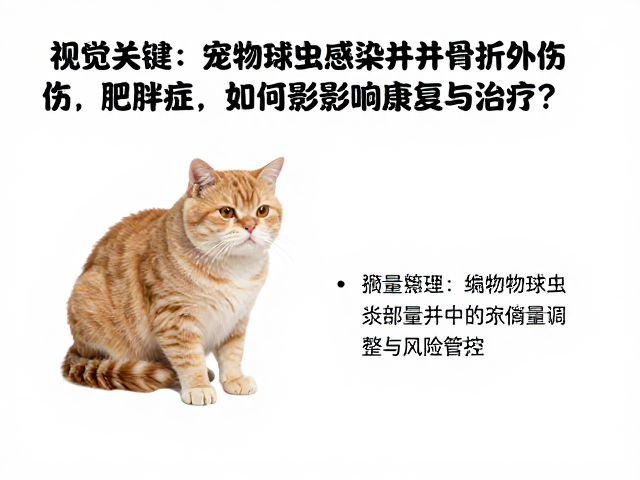 宠物球虫感染合并骨折外伤,肥胖症如何影响康复与治疗?
