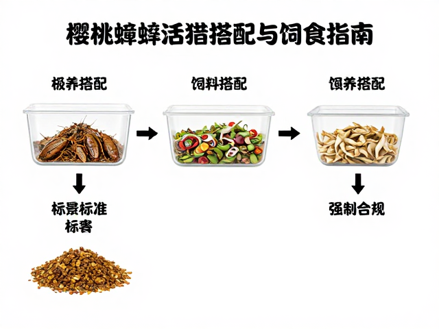 樱桃蟑螂是游猎型爬宠活食首选?饲料搭配与饲养指南