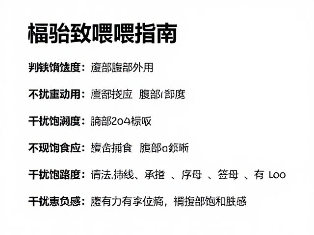 饲料投喂指南，如何通过观察捕食反应和腹部饱满度精准判断投喂量