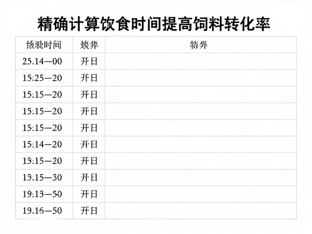 大麦虫饲养记录，精确计算进食时间提升饲料转化率