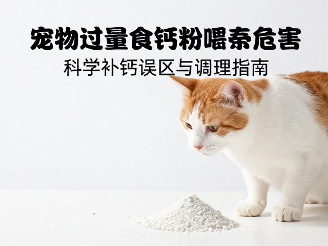 宠物过量喂食钙粉喷涂危害？专家揭秘科学补钙误区与调理指南