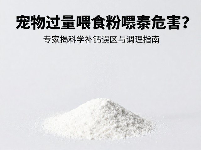 宠物过量喂食钙粉喷涂危害？专家揭秘科学补钙误区与调理指南