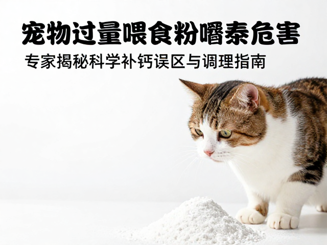 宠物过量喂食钙粉喷涂危害？专家揭秘科学补钙误区与调理指南