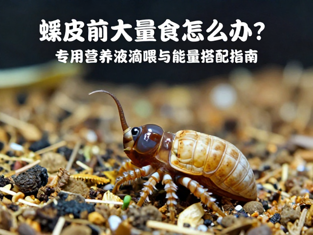 蜕皮前大量进食怎么办？专用营养液滴喂与饲料搭配指南