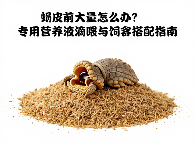 蜕皮前大量进食怎么办？专用营养液滴喂与饲料搭配指南