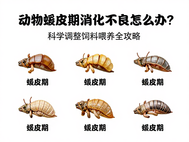 动物蜕皮期消化不良怎么办？科学调整饲料喂养全攻略