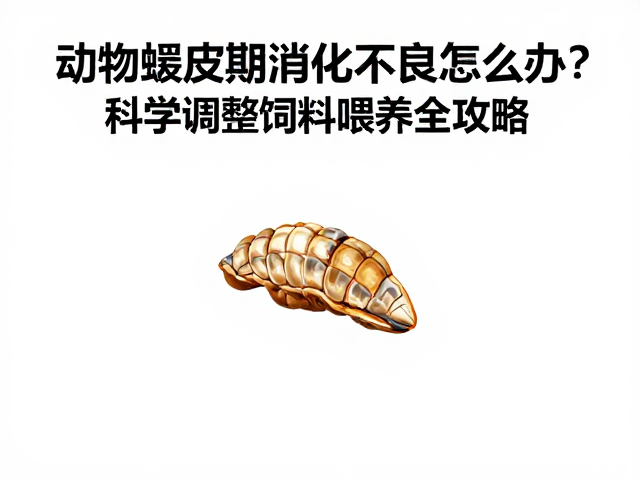 动物蜕皮期消化不良怎么办?科学调整饲料喂养全攻略