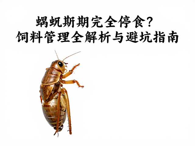 蟋蟀蜕皮期完全停食?饲料管理全解析与避坑指南