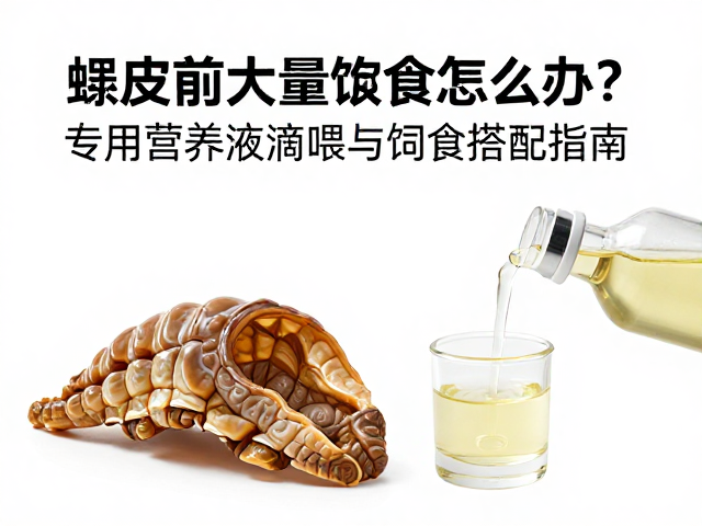 蜕皮前大量进食怎么办？专用营养液滴喂与饲料搭配指南