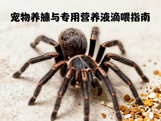 宠物蛛养殖，孕蛛增加投喂与专用营养液滴喂指南