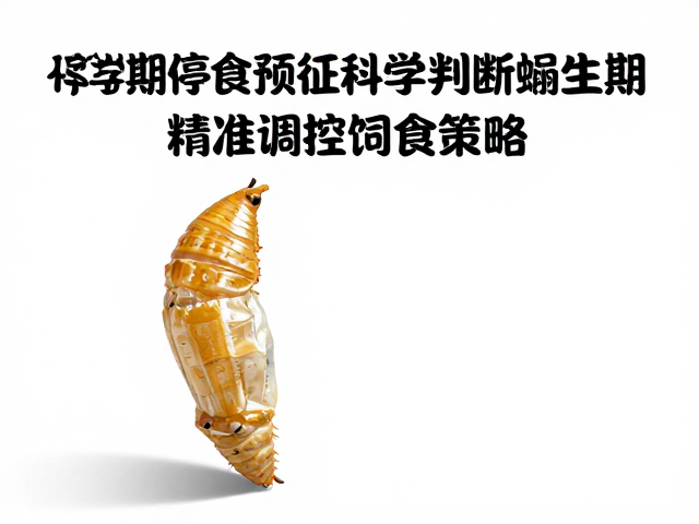 蚕蜕皮期停食预征,科学判断蜕皮期,精准调控饲料策略