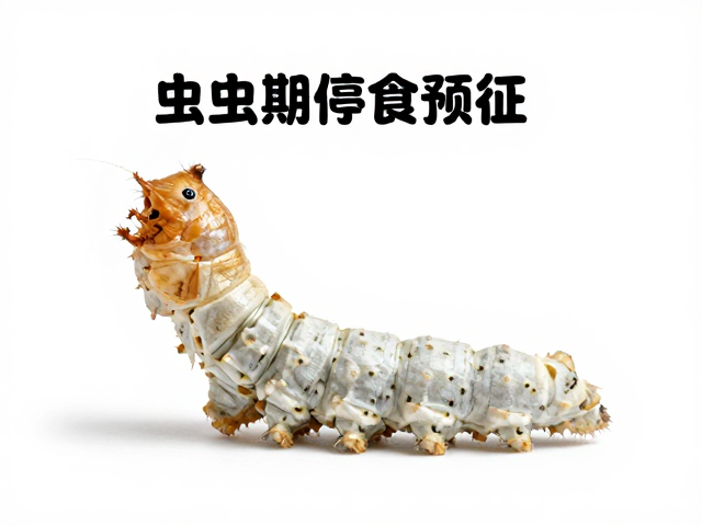 蚕蜕皮期停食预征，科学判断蜕皮期，精准调控饲料策略