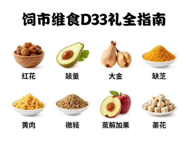 饲料搭配维生素D3，科学喂食工具与营养补充全指南