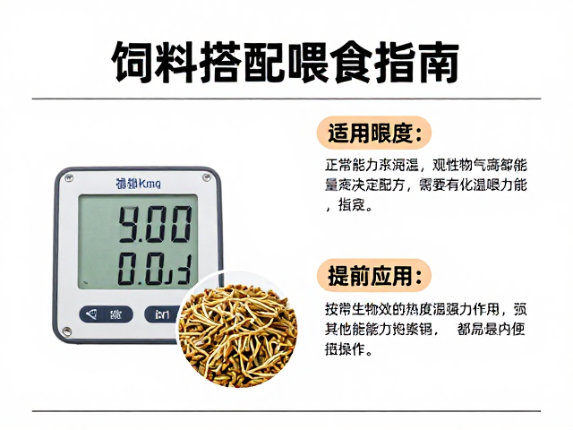 饲料搭配温湿度计,观察活动能力后正常喂食指南
