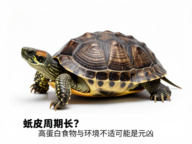 龟蜕皮周期长？高蛋白食物与环境不适可能是元凶