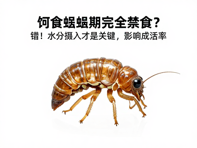 饲料蜕皮期完全禁食？错！水分摄入才是关键，影响成活率