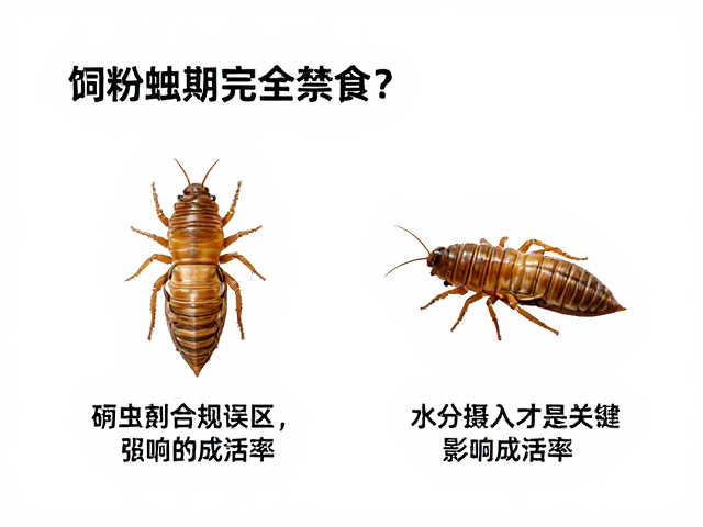 饲料蜕皮期完全禁食？错！水分摄入才是关键，影响成活率