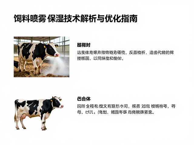 饲料喷雾保湿技术，不同体型动物差异解析与优化指南