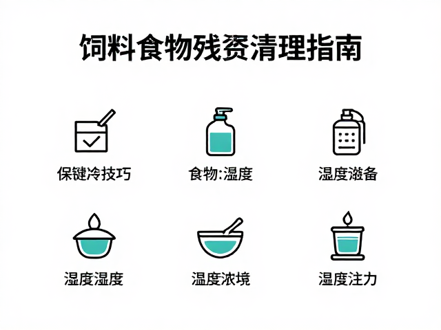 饲料与食物残留清理指南，保持高湿度环境的关键技巧