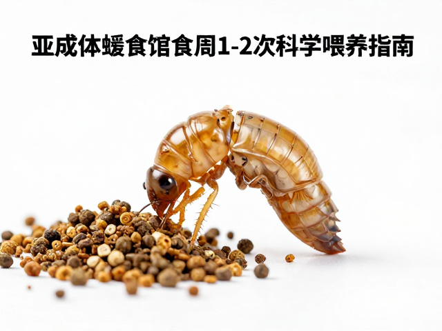亚成体饲料蜕皮前大量进食，每周1-2次科学喂养指南