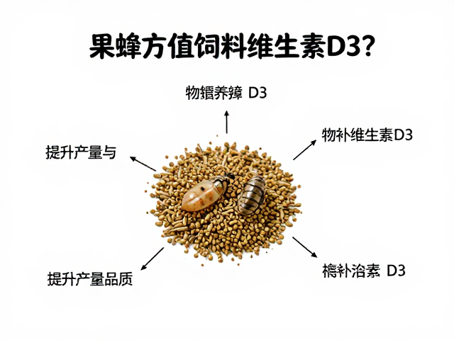 果蝇养殖饲料如何添加维生素D3？科学补充提升产量与品质