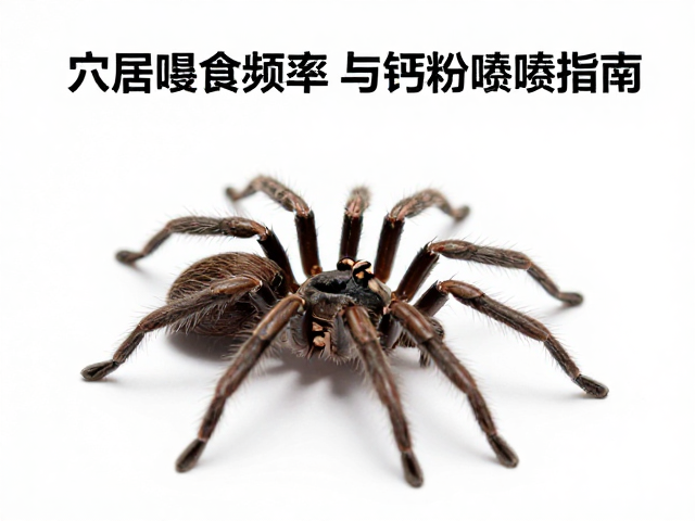 穴居蛛喂食频率与钙粉喷涂指南，科学饲养保健康