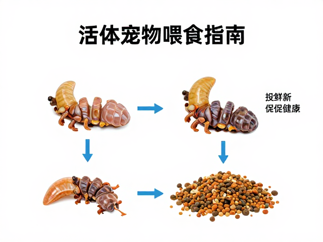 活体宠物喂食指南，记录蜕皮周期，投喂新鲜饲料促健康