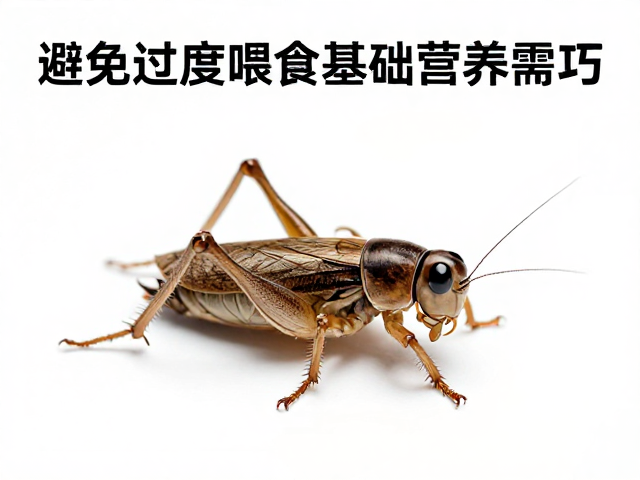 蟋蟀饲养指南，避免过度喂食导致肥胖的关键技巧